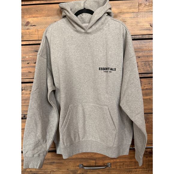 Fear of God ESSENTIALS Men's Hoodie In Dark OatmealNWT